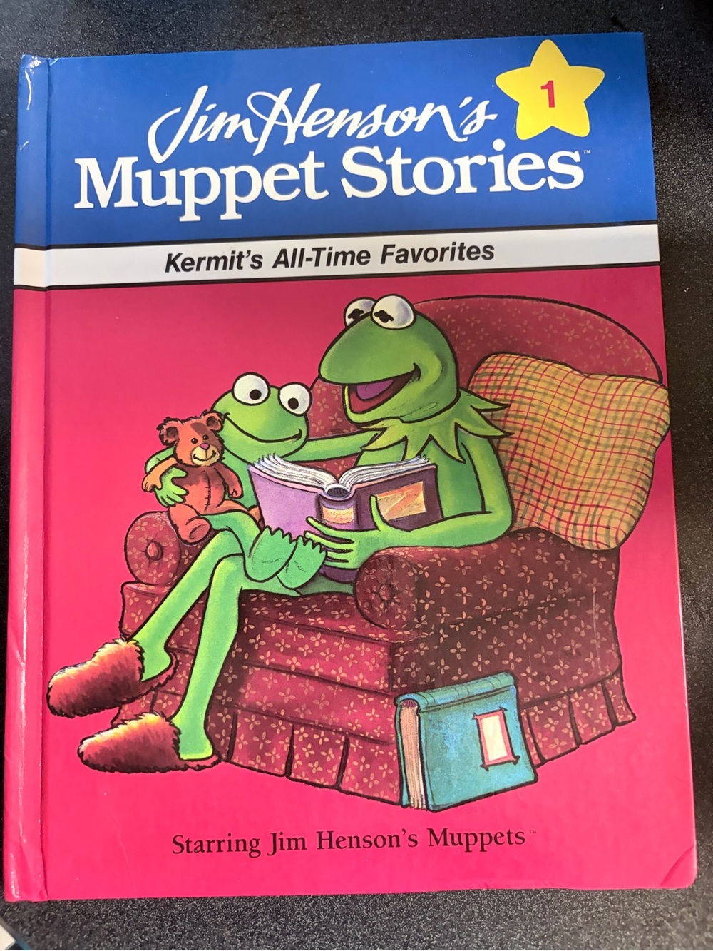 Vintage Jim Henson's Muppet Stories Kermit's All-Time Favorites Book